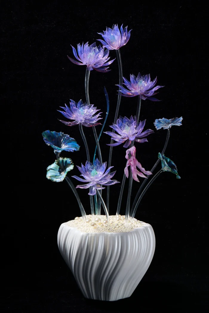 N0003 Ethereal Purple Lotus - Image 1