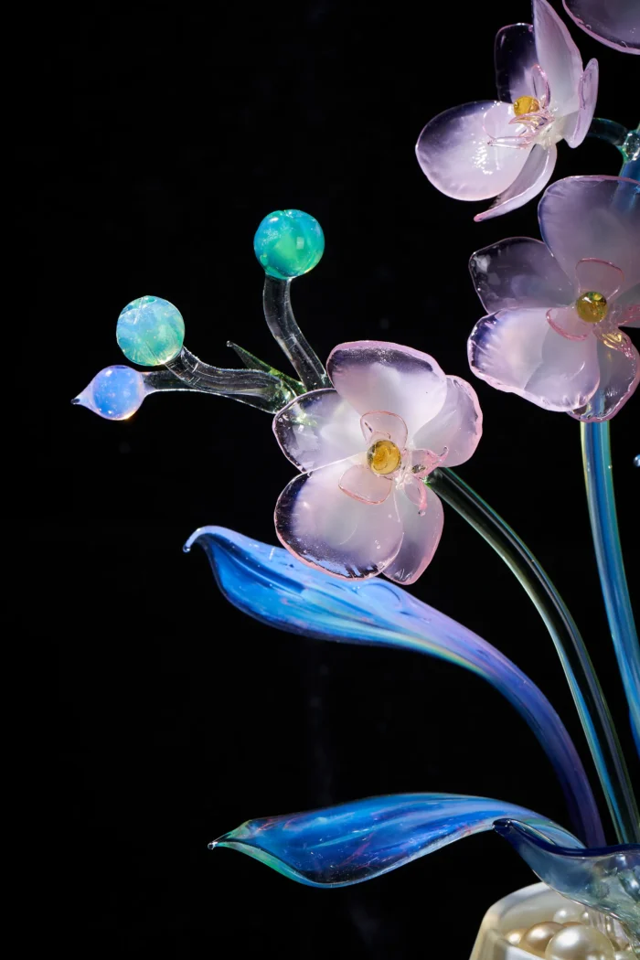 Butterfly Silhouettes Among Flowers - Image 2