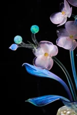 Butterfly Silhouettes Among Flowers - Image 2