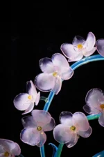 Butterfly Silhouettes Among Flowers - Image 3