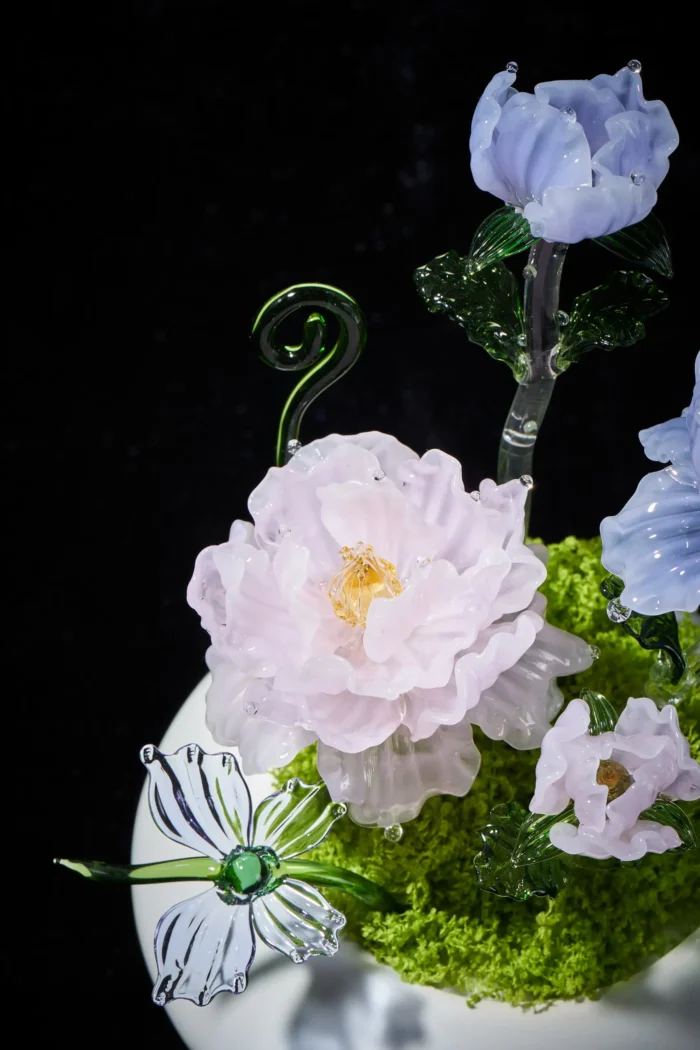 White Garden in Stillness - Image 3